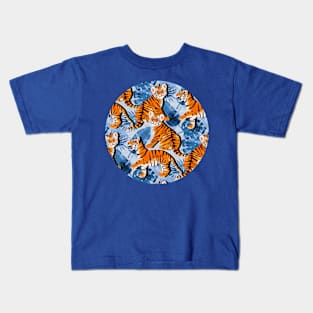 Tropical Tiger Cub Jungle Kids T-Shirt